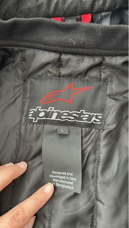 Alpinestars Jacke schwarz Grösse L