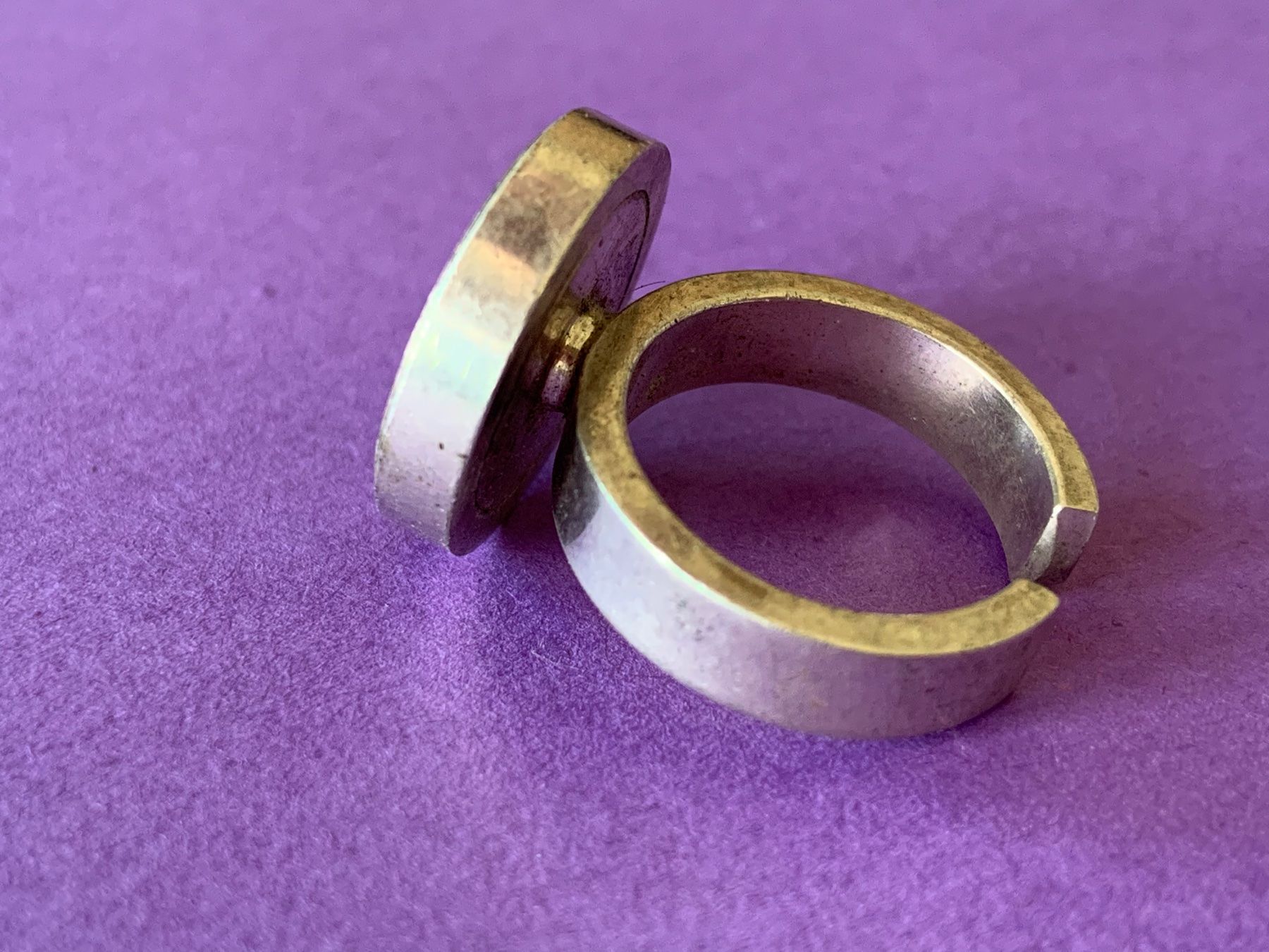Ringe: Silberring Emailliert (52) – Gebraucht aus Dittingen von Bellevista 8