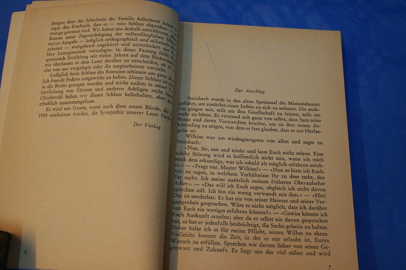Libri: Karl May "Tanikai" – Usato da Wettingen venduto da zibi137 3
