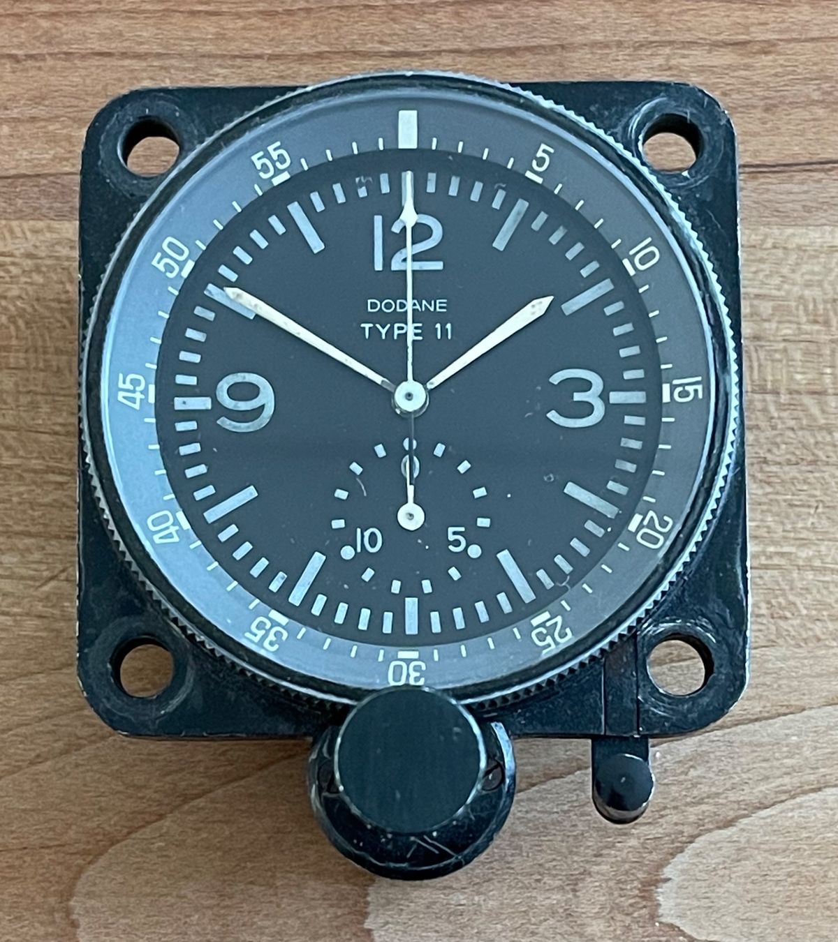 Orologi: Dodane Type 11 Chronograph Borduhr Valjoux 551 restauriert – Usato da Embrach venduto da Canderau