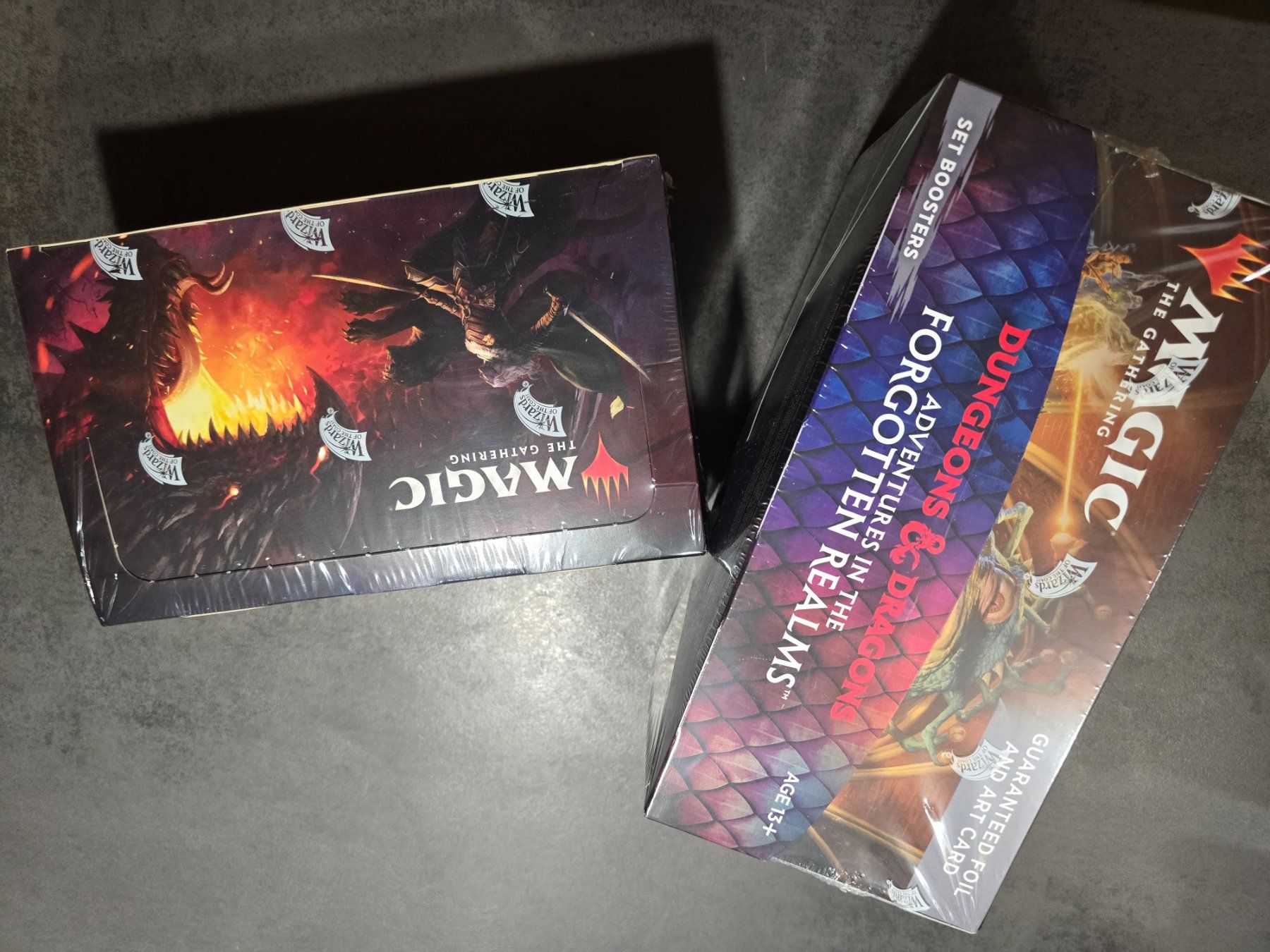Magic The Gathering Carte collezionabili: 2 Displays / MTG Dungeons & Dragons Forgotten realms – Nuovo e nell'imballaggio originale da Oftringen venduto da Sparkatze 2