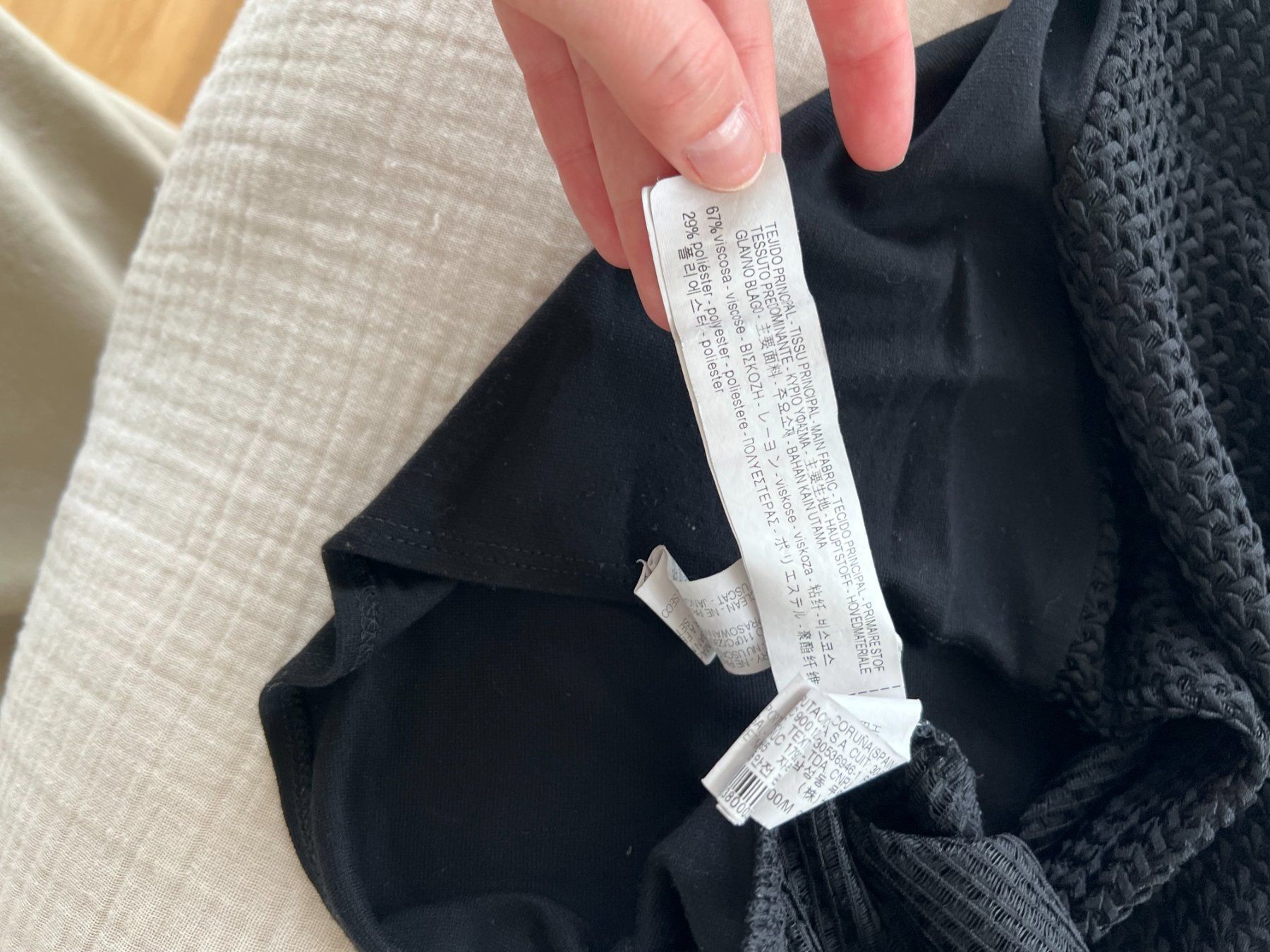 Zara Tops: Haut Zara noir – Gebraucht aus Zürich von mps_9cp7 2