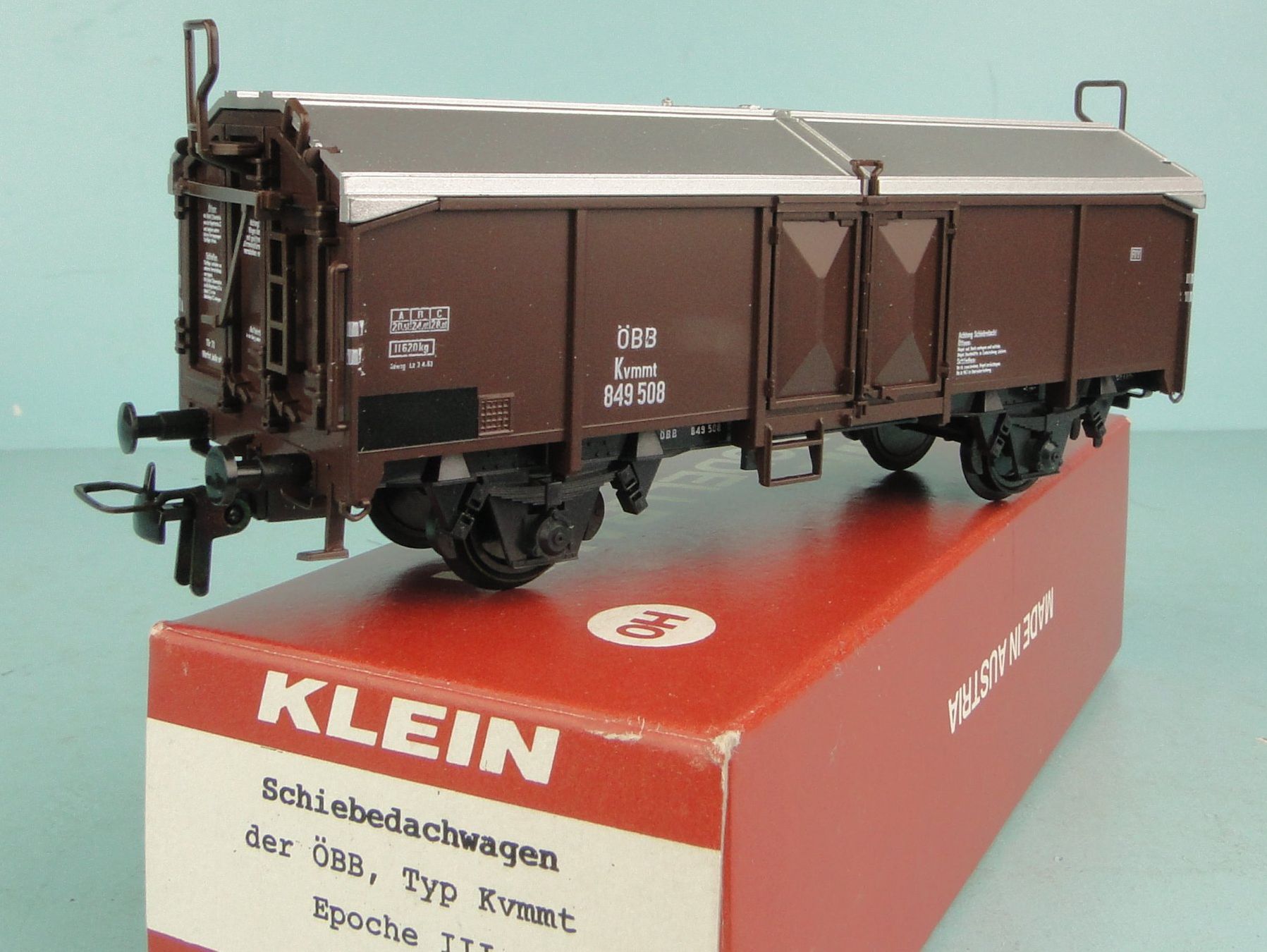 Kleinbahn Modelleisenbahnen: Kleinbahn 3263 Schiebedachwagen, neuwertig – Gebraucht aus Bülach von cann11