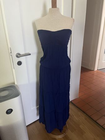 Tolles schulterfreies maxikleid von Amisu Grösse 34