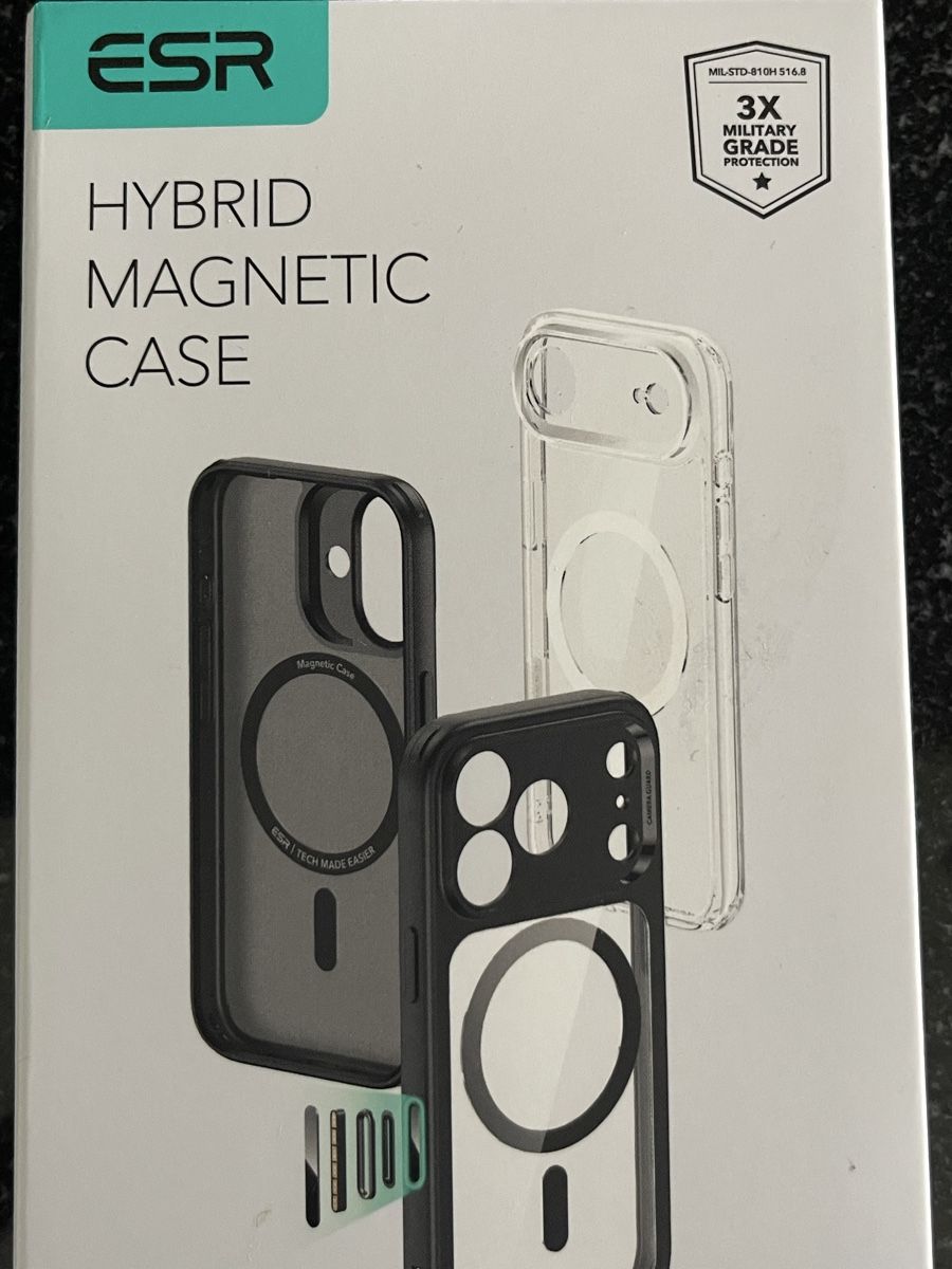 Apple Cover & Protezioni schermo: ESR Hybrid Magnetic Case for iPhone 17 – Nuovo (secondo la descrizione) da Auw venduto da chr_vcc8 1