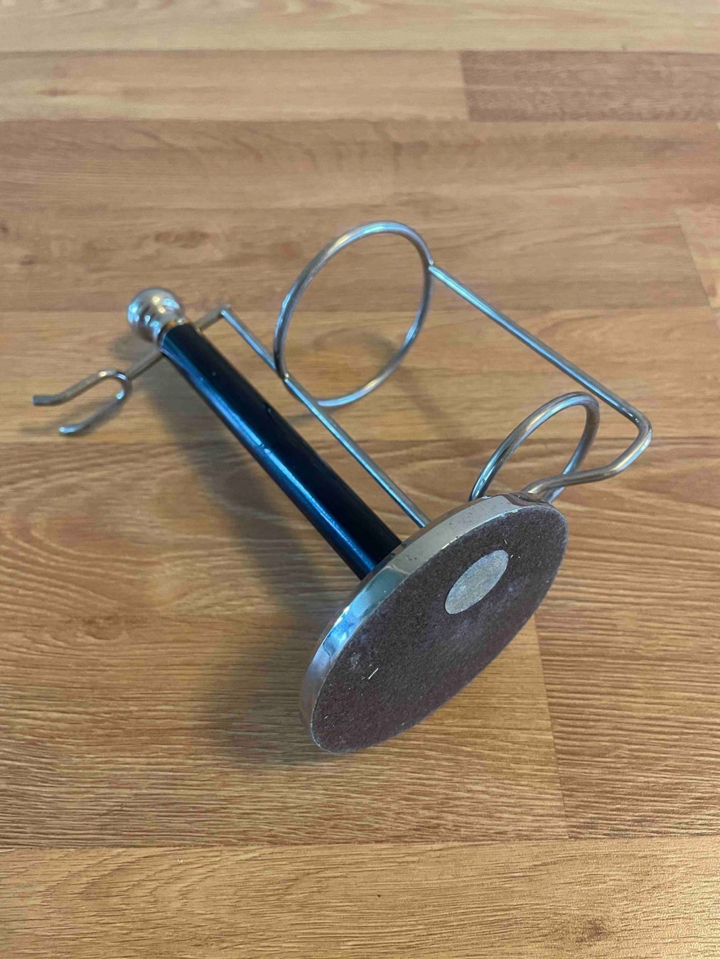 Rasoi & Lamette da barba: versilbertes Barber Rasierständer Set mit 6 neuen Klingen – Nuovo (secondo la descrizione) da Zug venduto da AccuSync 1