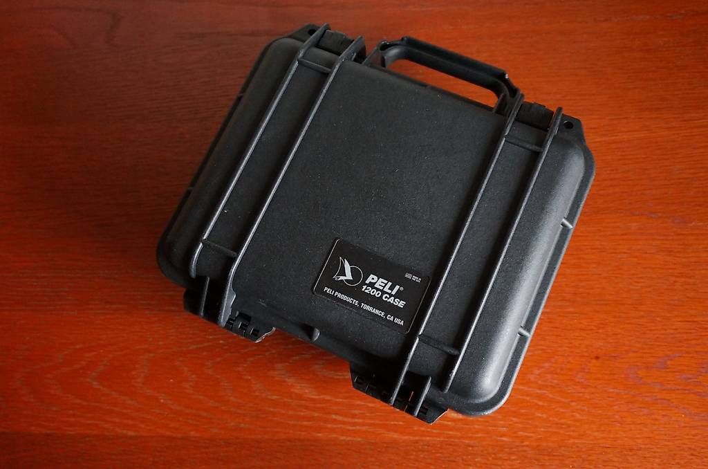 Peli Reisekoffer: Peli 1200 Case Schutzkoffer schwarz – Gebraucht aus Spreitenbach von Salesmanship