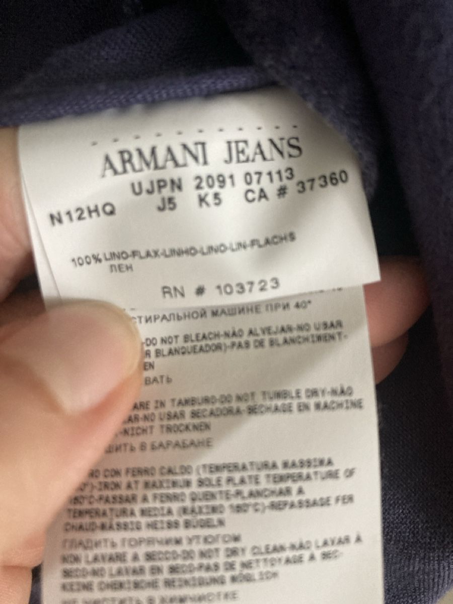 Armani Vestes: Leinen Blazer Armani, Gr38 – D'occasion à Azmoos par alix001 5