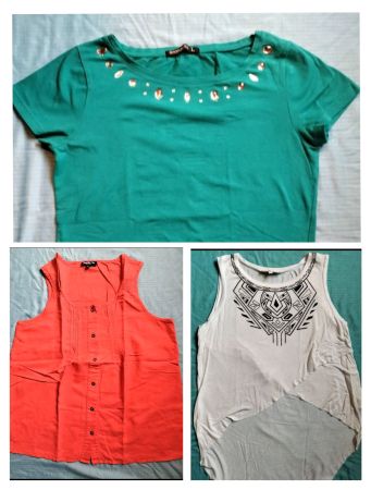 🌼 T-Shirt Paket Gr. L, Oberteile, Top