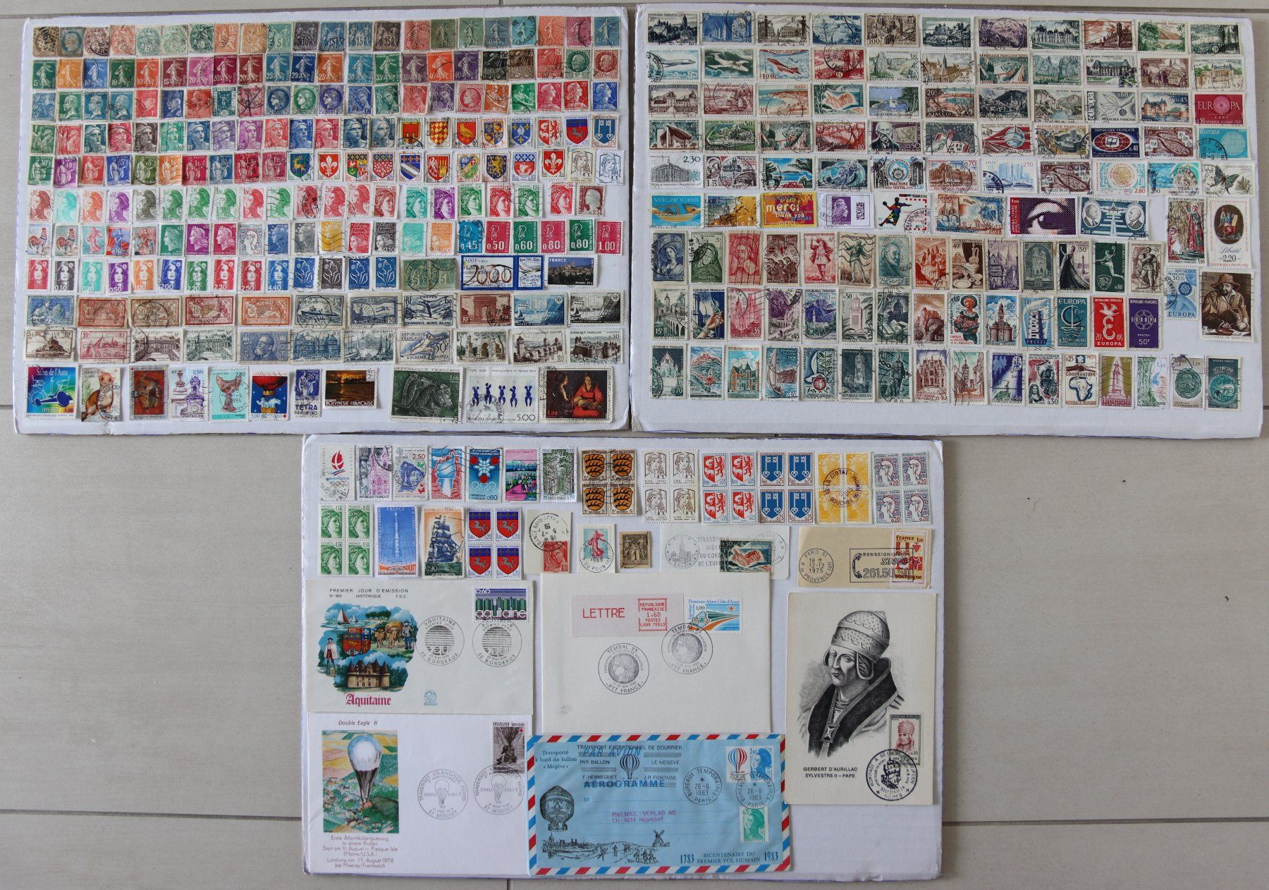 Tutti i francobolli: Briefmarken France – Usato da Oberentfelden venduto da lakipul