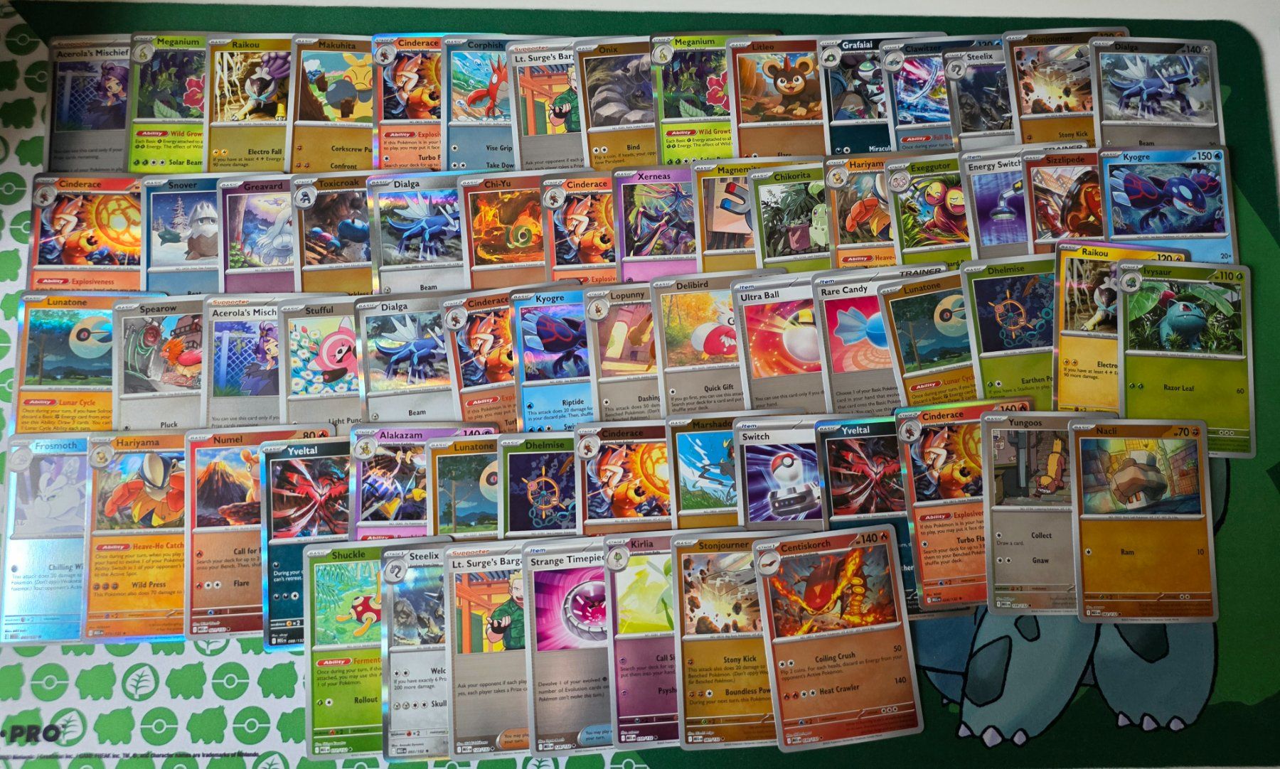 Pokémon Carte collezionabili: Pokemon Mega Evolution Holo / Reverse Set 65Stk. – Nuovo (secondo la descrizione) da Gossau SG venduto da worklifebalance