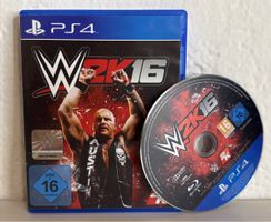 PS4/PS5 WWE 2K16 Video Game Disc and Case