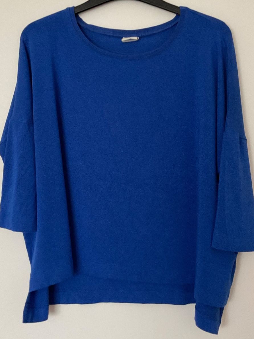 Maglioni & Felpe: BAMBOO oversize Pullover Shirt Gr S/M Royalblau – Usato da Urdorf venduto da alda02
