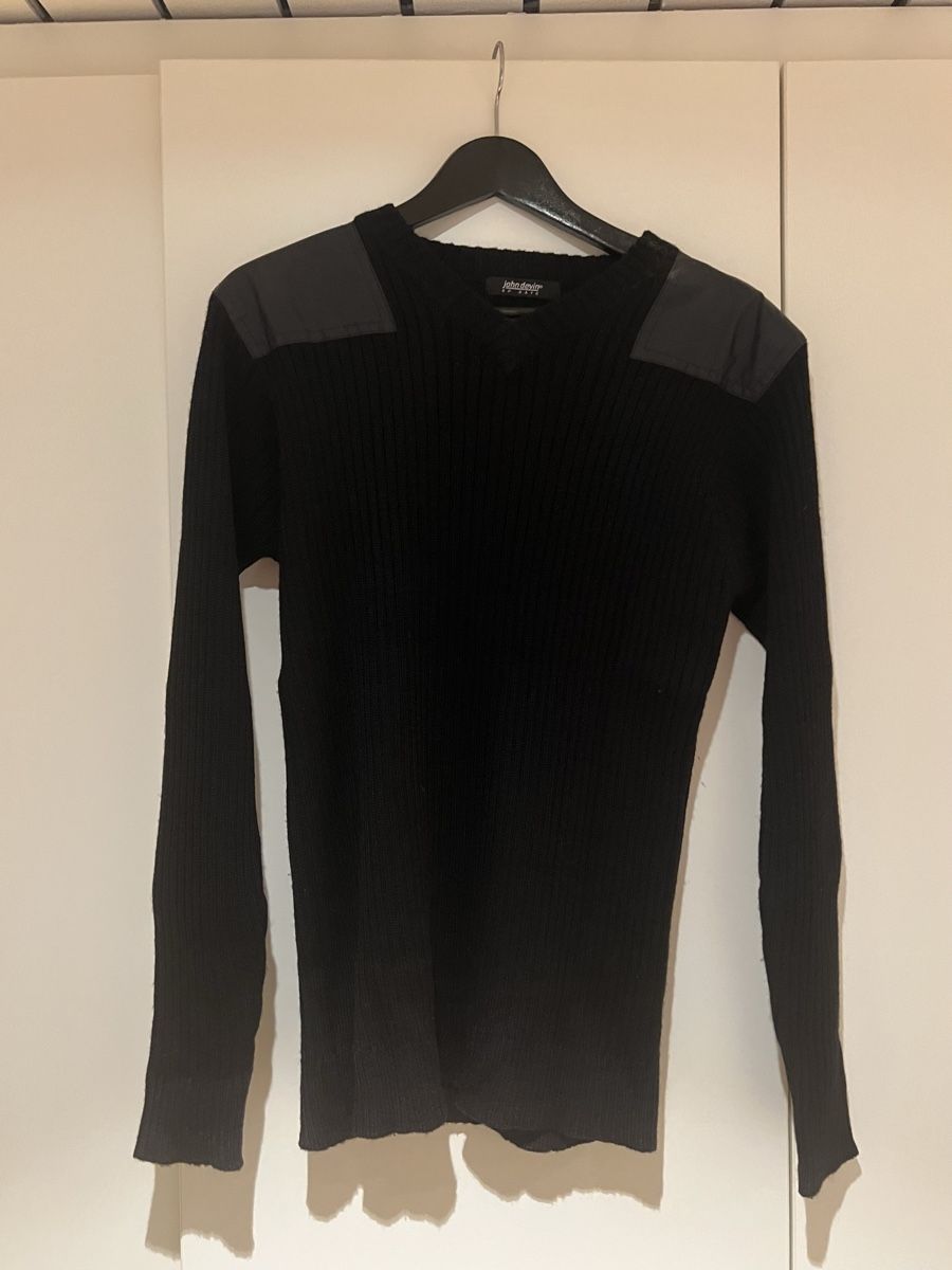 Maglioni & Felpe: JOHN DEVIN Herren Pullover Schwarz Acryl/Wolle Grösse 46 – Usato da Hünenberg venduto da Paddels