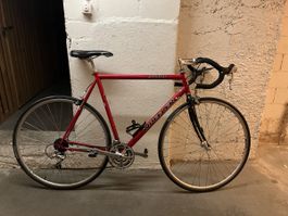 Rennrad Wheeler 4100, 17 Zoll, rot, gebraucht