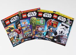4 LEGO STAR WARS Comics, Quiz & Rätselspass für Kinder Set 5