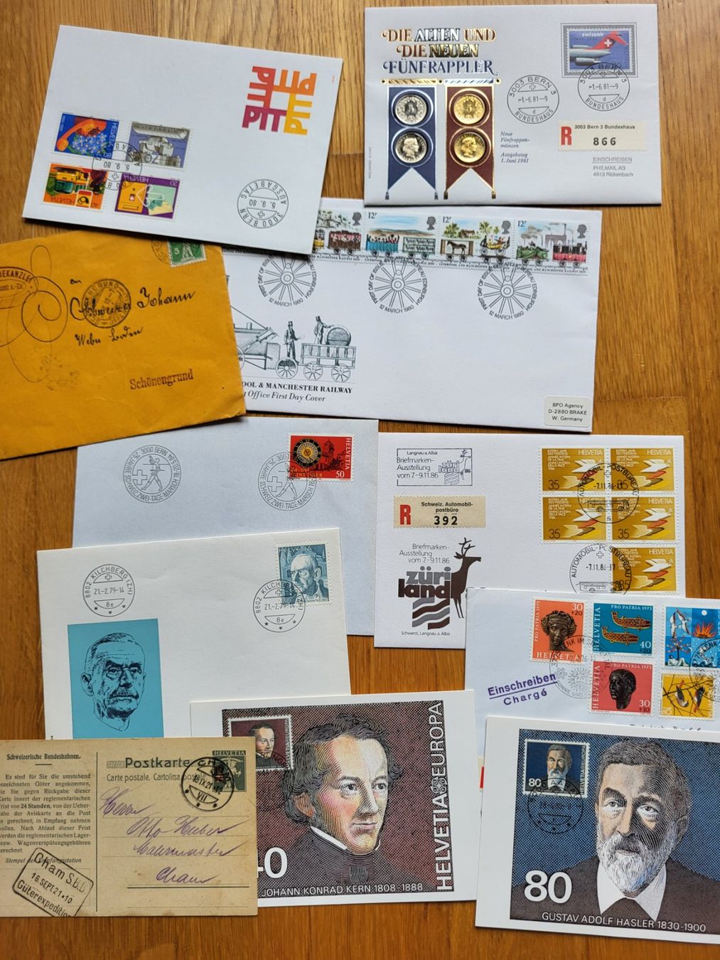 Tutti i francobolli: Lot Phila: FDC, Ansichtskarten, Briefe Schweiz und Ausland – Usato da Münchenbuchsee venduto da Elykinley 3