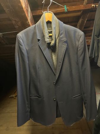The Kooples Classic Herren Wolljacke Navy 100% Wolle