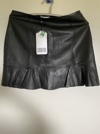 NEW Mini-jupe en cuir STUDIO ID