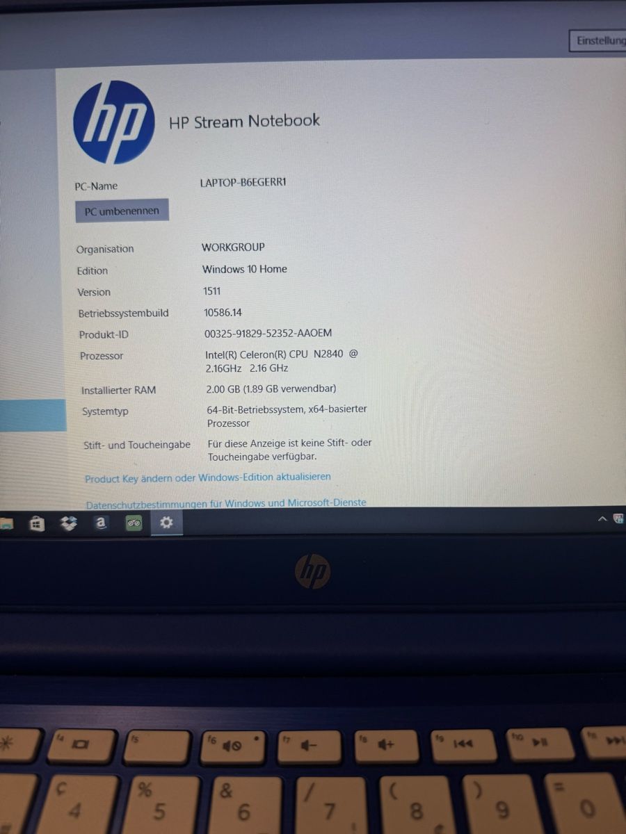 Hewlett Packard Notebooks: HP Stream Notebook – Defekt aus Studen BE von Nimesay14 2