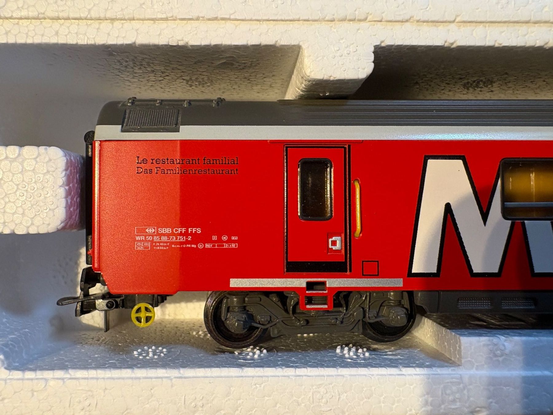Hag Modelleisenbahnen: Hag 498 McDonalds – Neu und originalverpackt aus Corcelles Payerne von Pierre66 1
