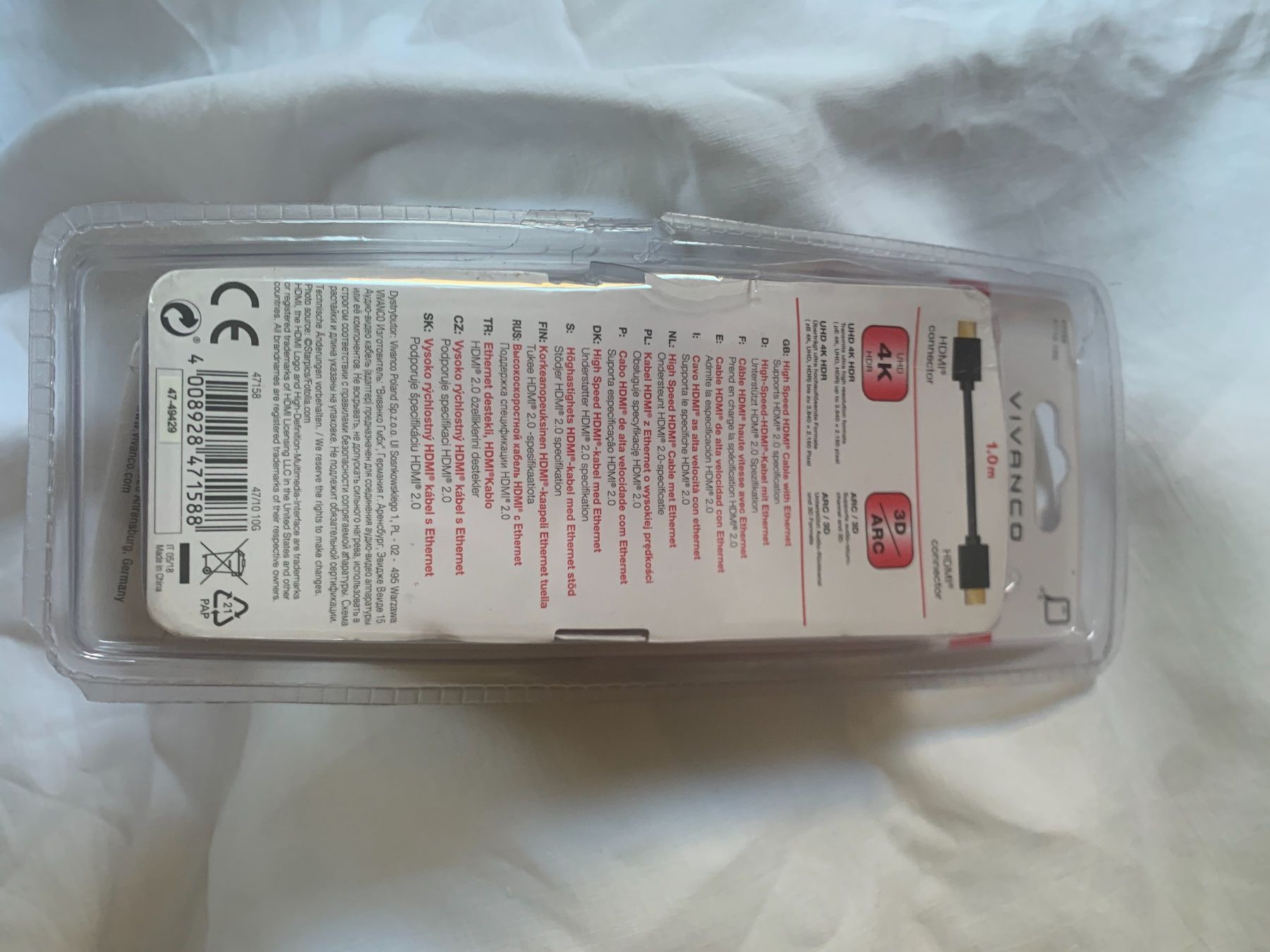 Cavi: HDMI Kabel 1 m – Usato da Benken SG venduto da tame_impala 1