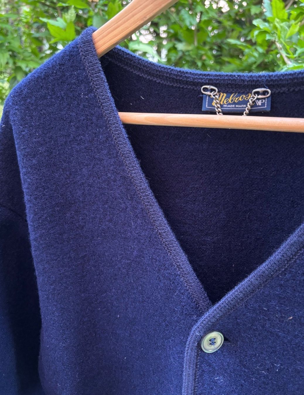 Giacche: Vintage Cardigan Jacke Blau – Usato da Minusio venduto da giiaadaaa 1