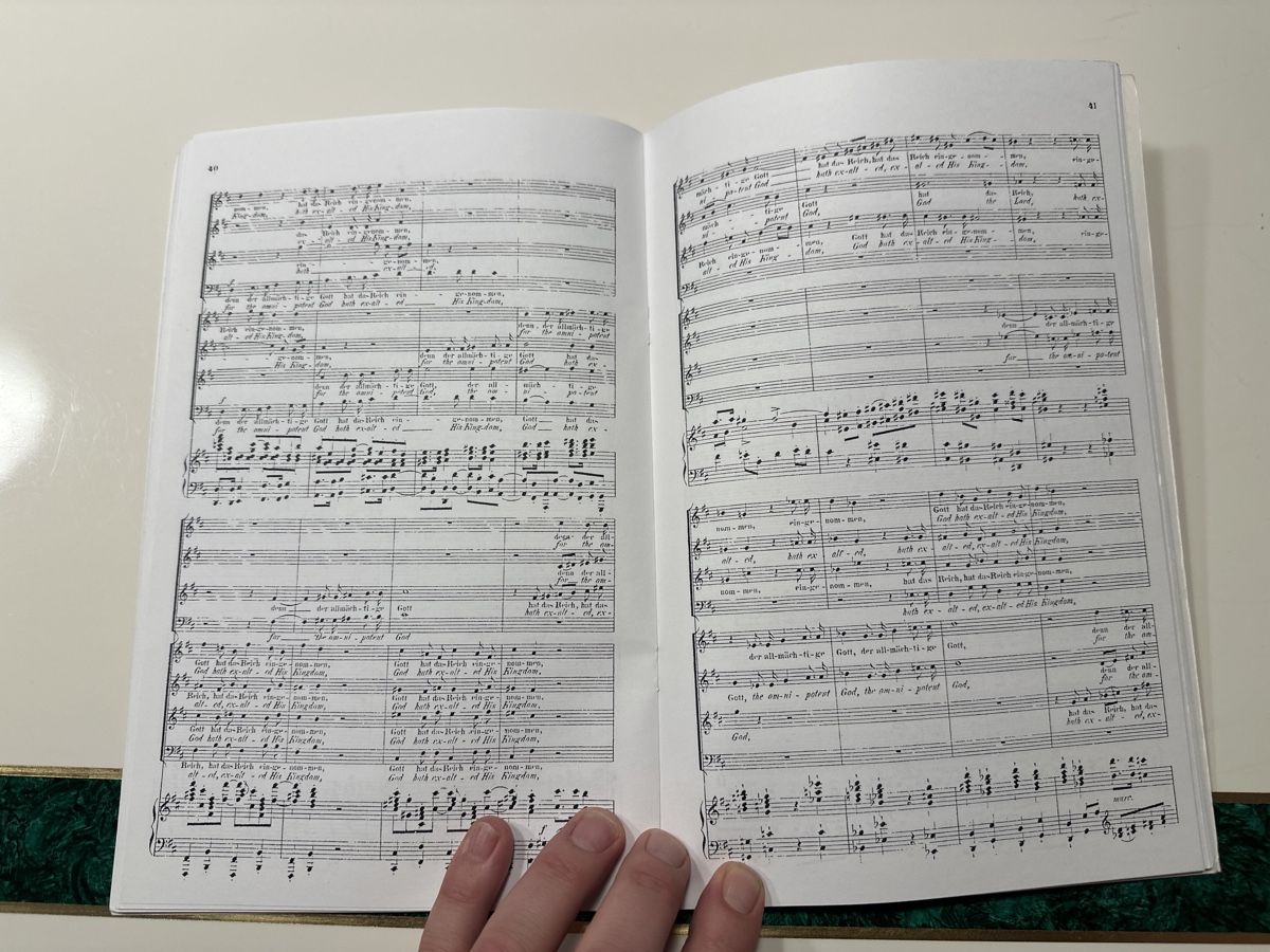 Libri: Brahms Triumphlied Op.55 Ludwig Masters Vocal Score – Usato da Wald ZH venduto da Martin79 5