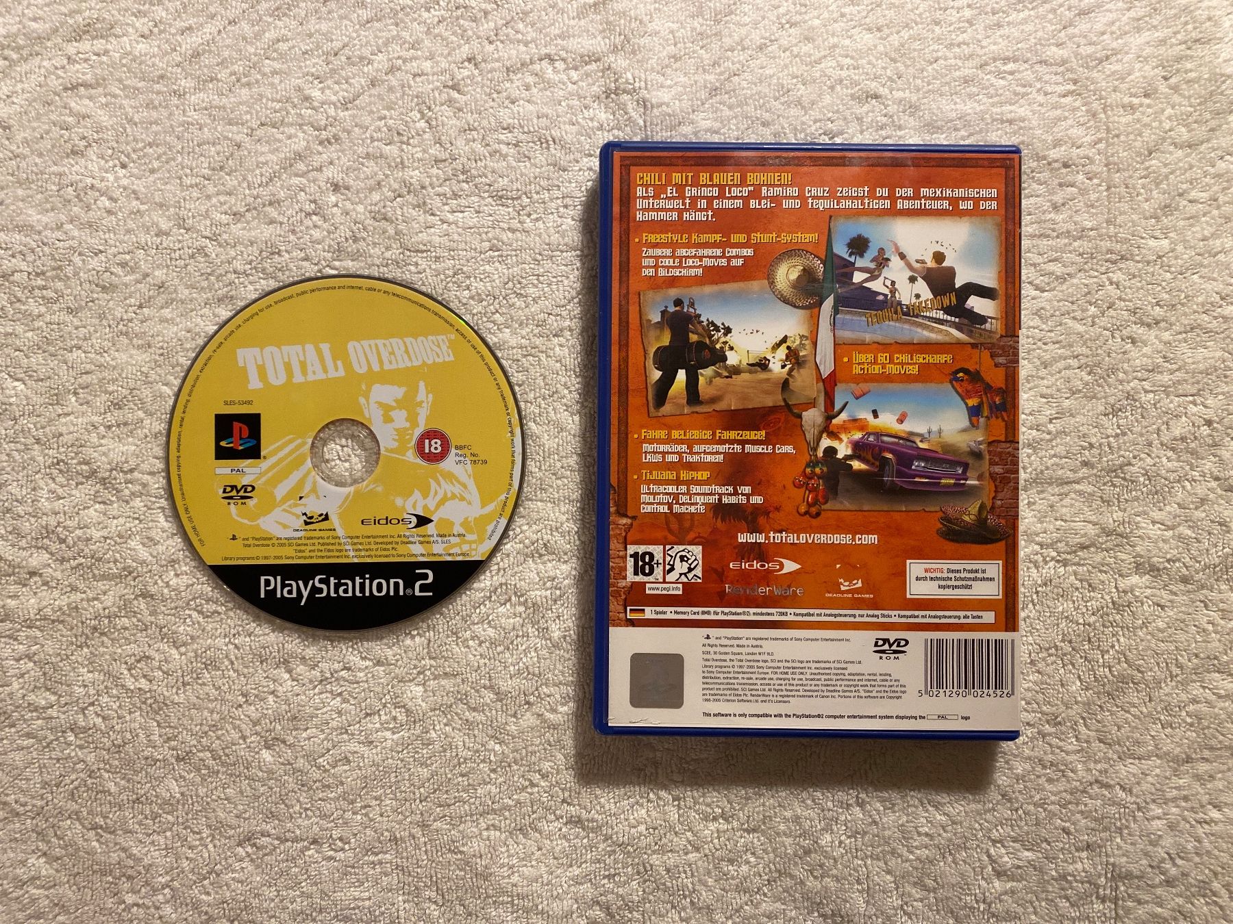 Sony Giochi: Total Overdose PS2 – Usato da Reichenbach i. K. venduto da Daniel840 1