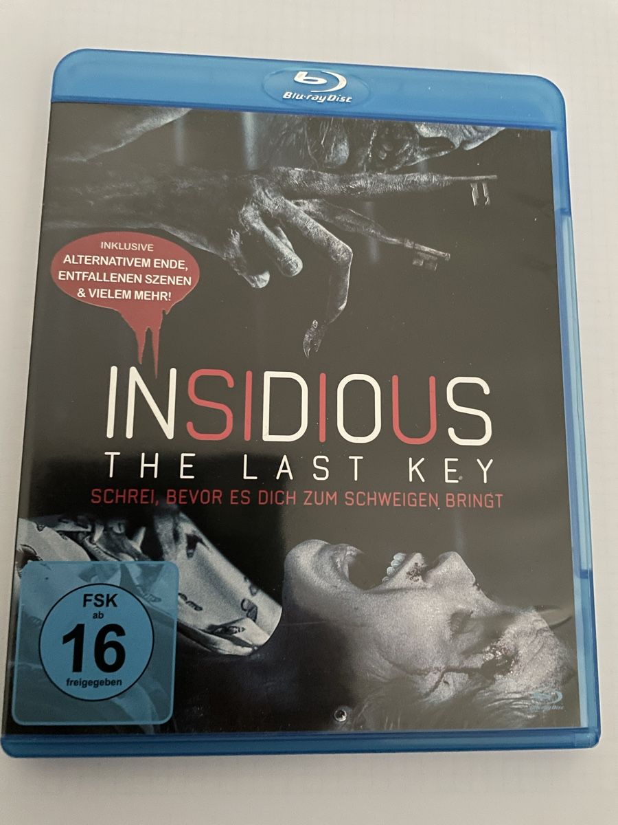 Tutti i DVDs: Insidious 4-The Last Key – Usato da Winterthur venduto da Cobraforce
