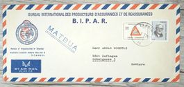 TR68 Enveloppe Grand Format Turquie 1971
