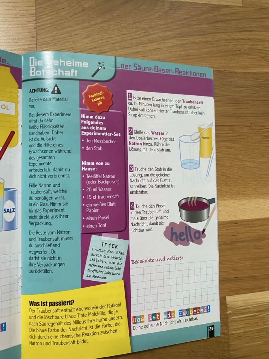 Ravensburger Baukästen: Chemie-Labor Experimentierkasten! – Neu (gemäss Beschreibung) aus Zürich von mes_xgj7 2
