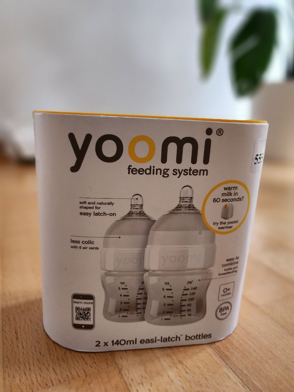 Pasti del neonato: Yoomi Baby Bottles Set - Self Warming - barely used – Usato da Meilen venduto da AnaSmurf 1