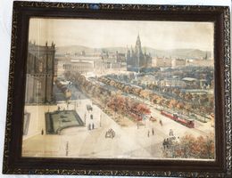 Franz Josef Klemm (1883-1959) - Lithografie "Wien"
