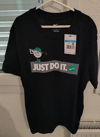 Nike Golf Herren T-Shirt - Größe M - Schwarz - NEU