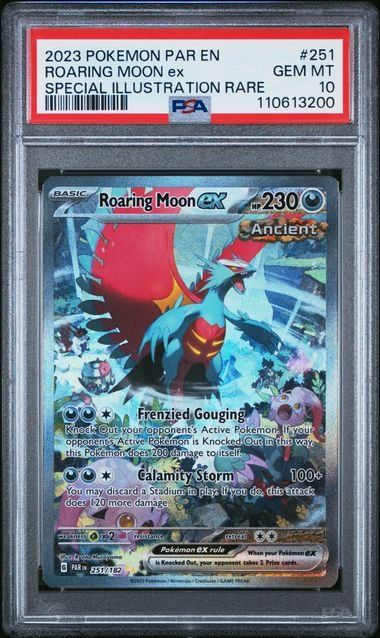 Pokémon Sammelbilder & Trading cards: Pokemon Roaring Moon ex 251 PSA 10 – Gebraucht aus Basel von ray.alround