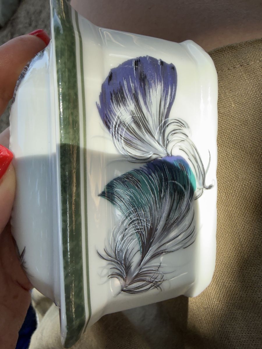 Altre Stoviglie: Mini Beurrier / Boîte / Terrine Vintage Limoges - Deshoulièr – Usato da Grône venduto da ukr_2qbg 2