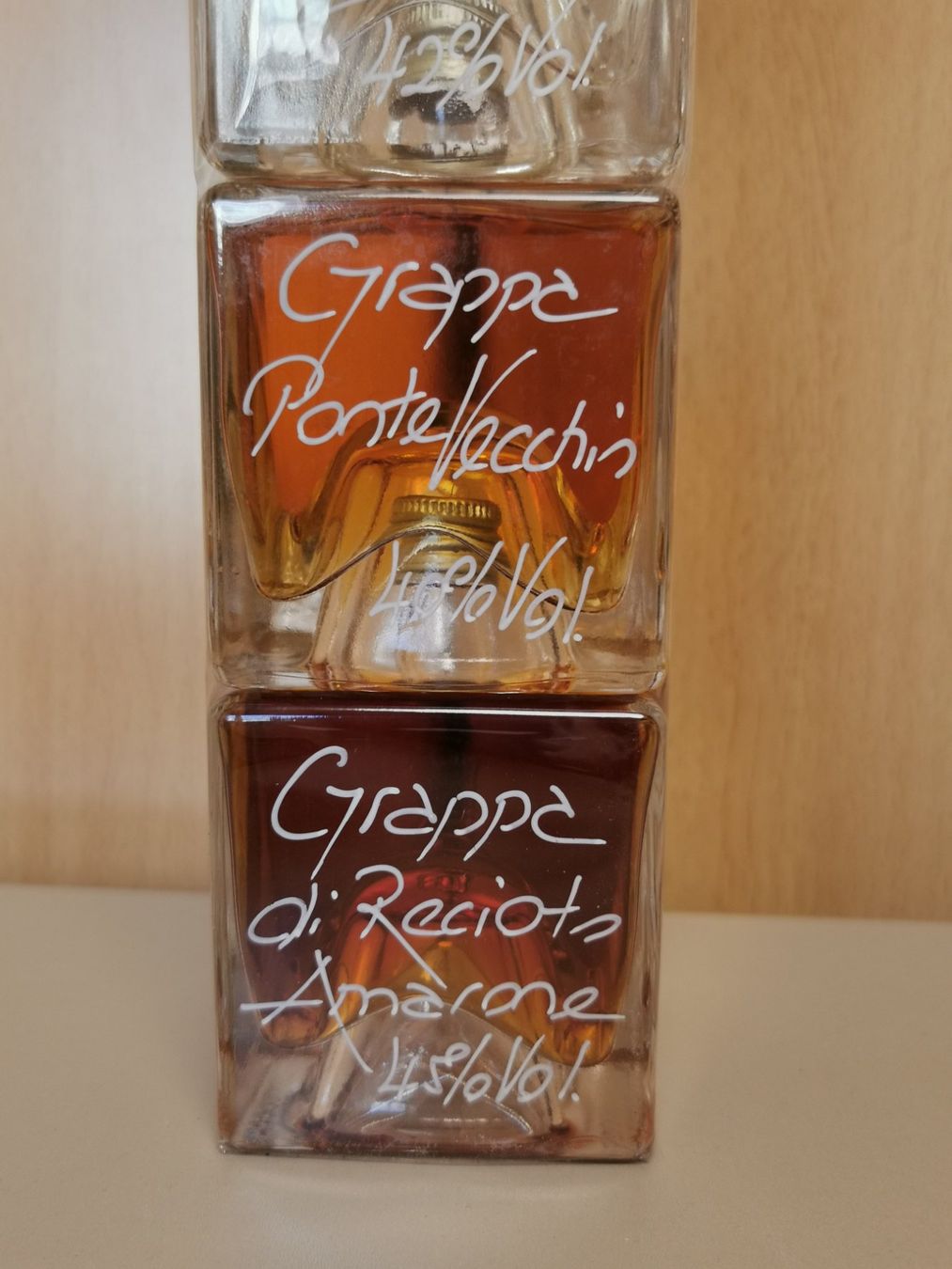 Bevande alcoliche: Italienische Grappa Degustations-Kollektion, 5 Sorten – Nuovo (secondo la descrizione) da Winterthur venduto da Lonpos1 4