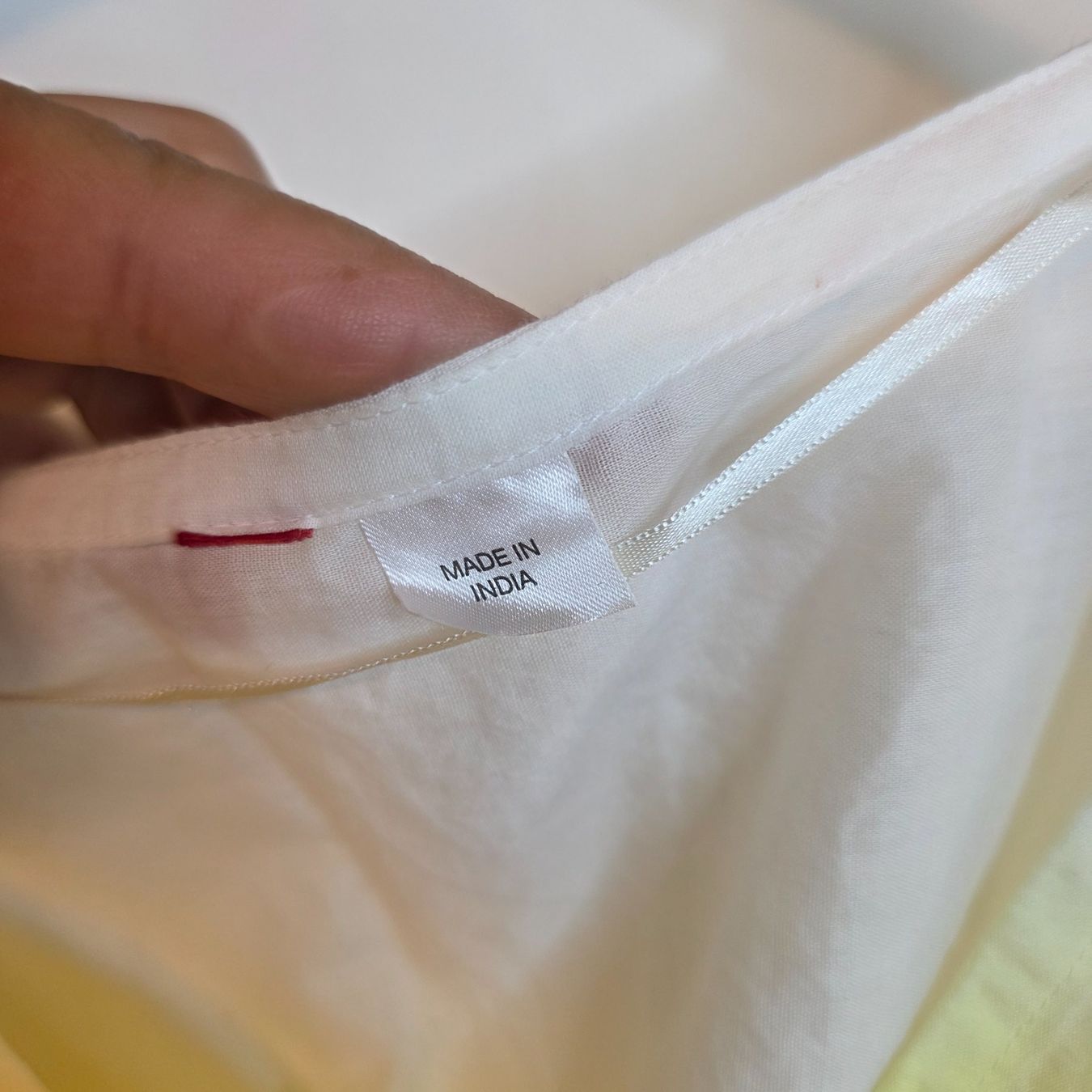 Vestiti: Gelb-weißes Strandkleid leicht M – Usato da Wald ZH venduto da CapLux 3