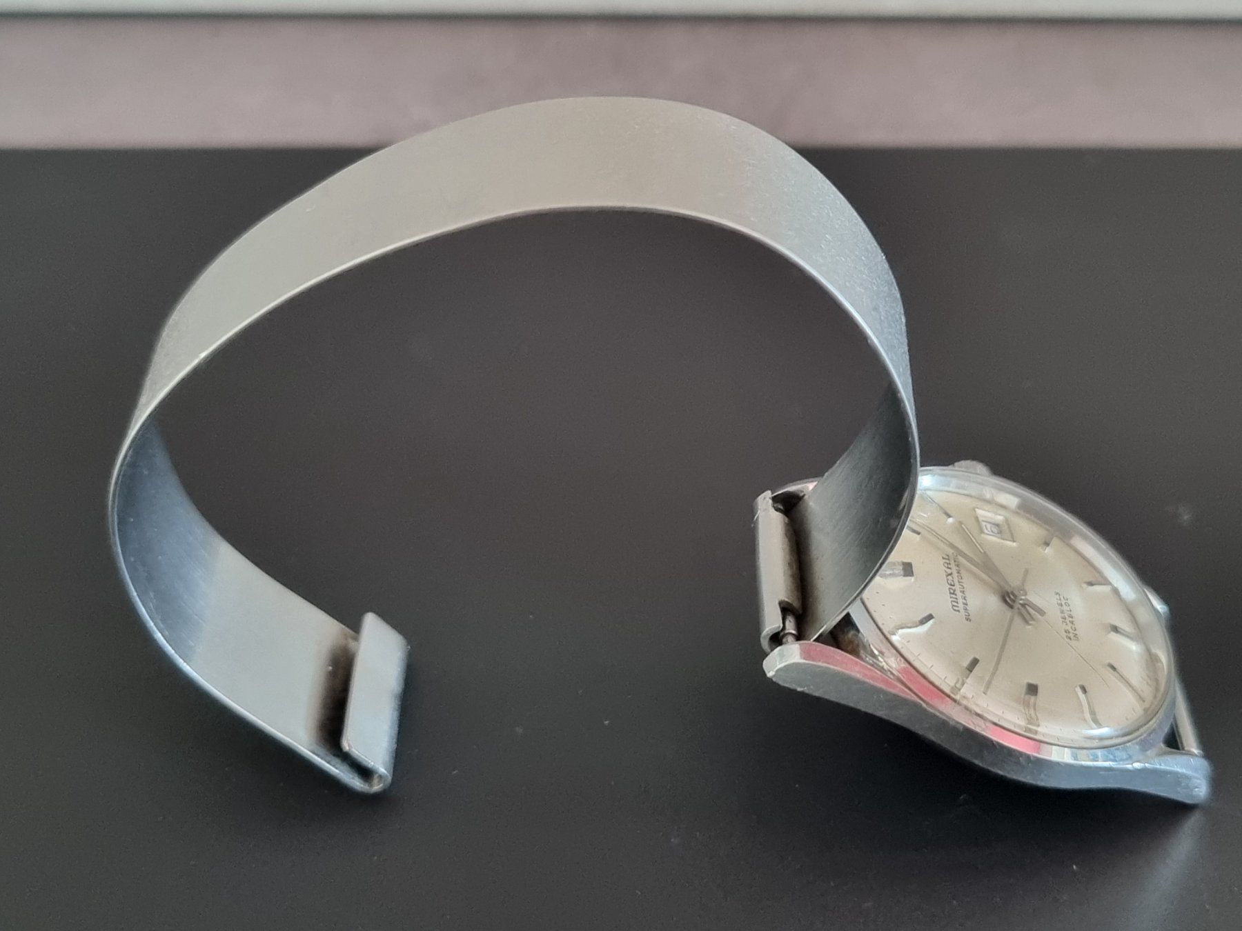 Mirexal Orologi: Herrenuhr Mirexal Superautomatic 25 Jewels – Usato da Lenzburg venduto da freedomky 5