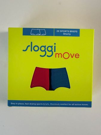SLOGGI Move, Shorty (Sportslips), Grösse M, 2 Stück