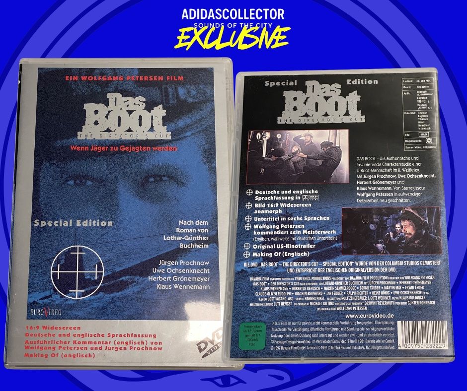 Tous les DVDs: Das Boot -Jürgen Prochnow – D'occasion à Muri b. Bern par AdidasCollector