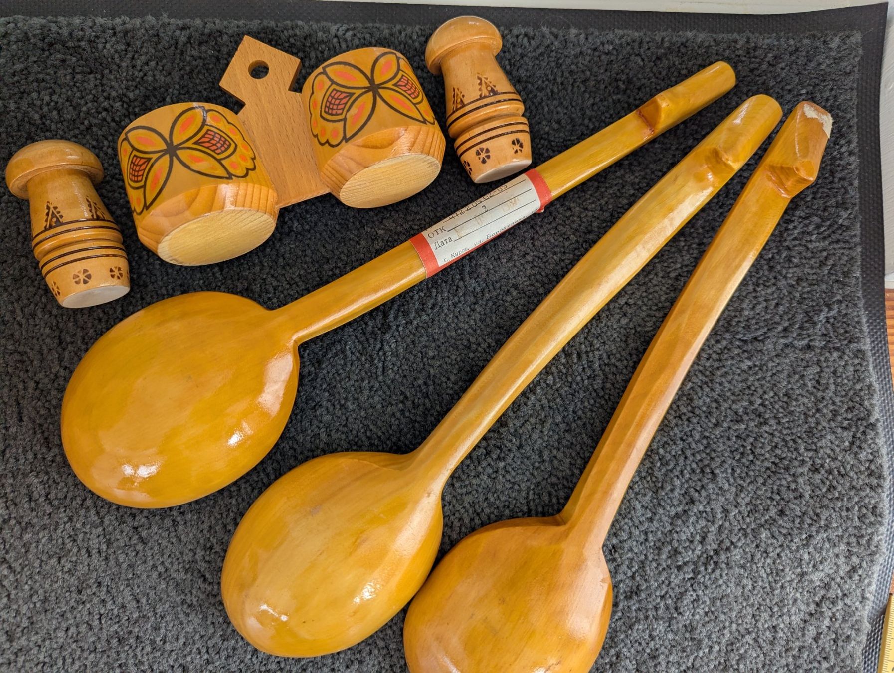 Set di piatti: Vintage - Holz Geschirrset – Usato da Ormalingen venduto da marithias23 7