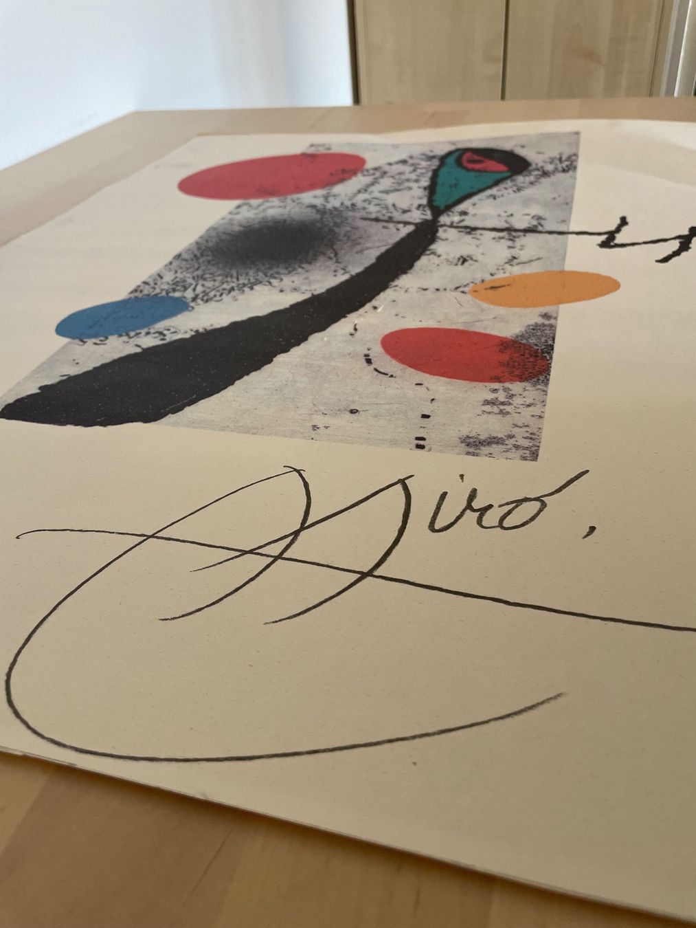 Foto & Immagini: 48 x 60 centimetres print by Miró – Usato da Chavannes-Renens venduto da fco_p59h 2