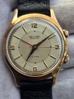 Montre RECORD GENEVE ALARM 17 jewels   36mm rare ..