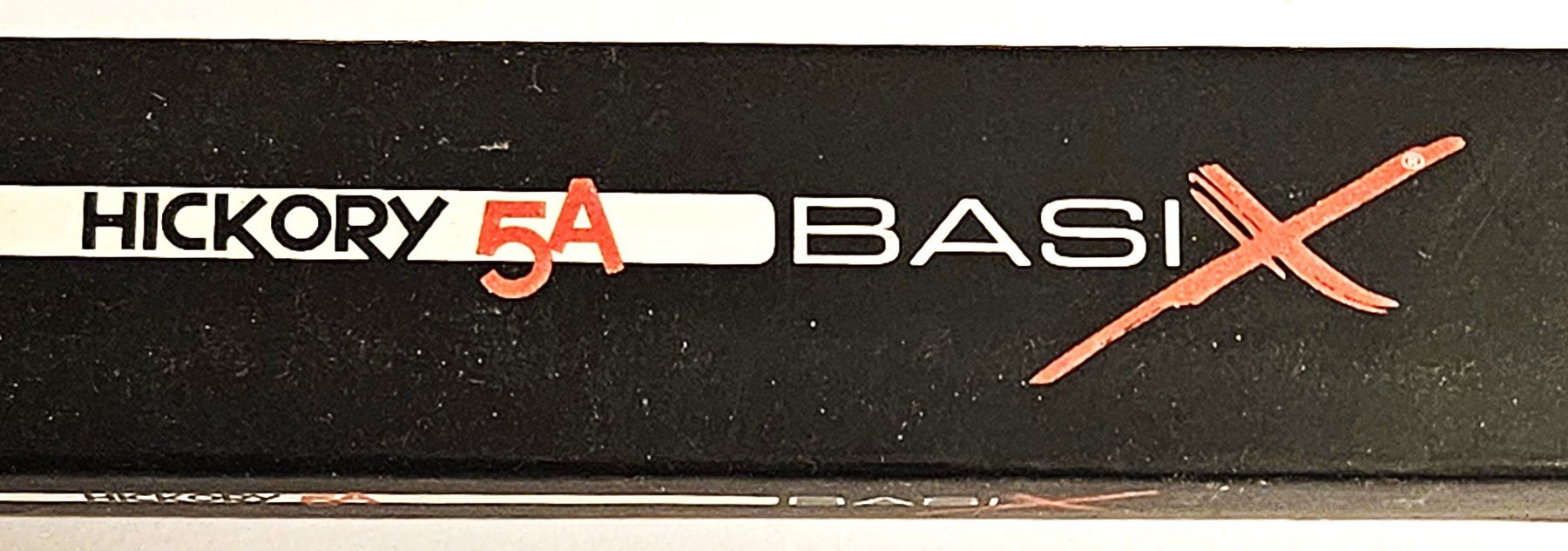 Musikinstrumente: 1 Paar Trommel-Schlegel BASIX 5 A Hickory – Neu und originalverpackt aus Wöschnau von Musikhaus-Luethy5012 9