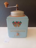 Weihnachts-Mühle, Jahr 2000, hellblau, Sammlerstück!