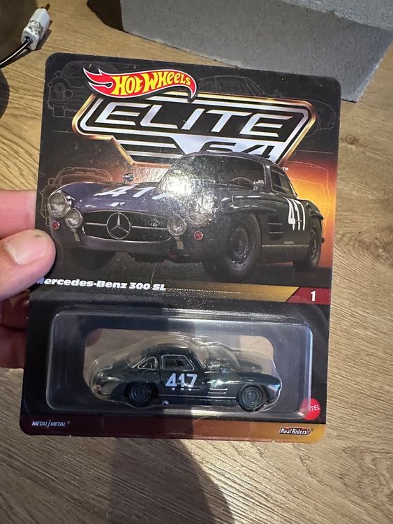 Hot Wheels 2023 Elite 64 RLC Mercedes Benz 300 SL - Échelle 1/64 - Occasion