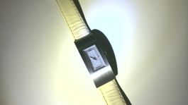 Boccia Damen Uhr, Quartz mit funkelnden Steinchen