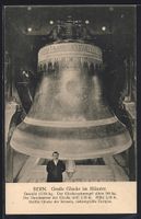 AK Bern, Grosse Glocke im Münster